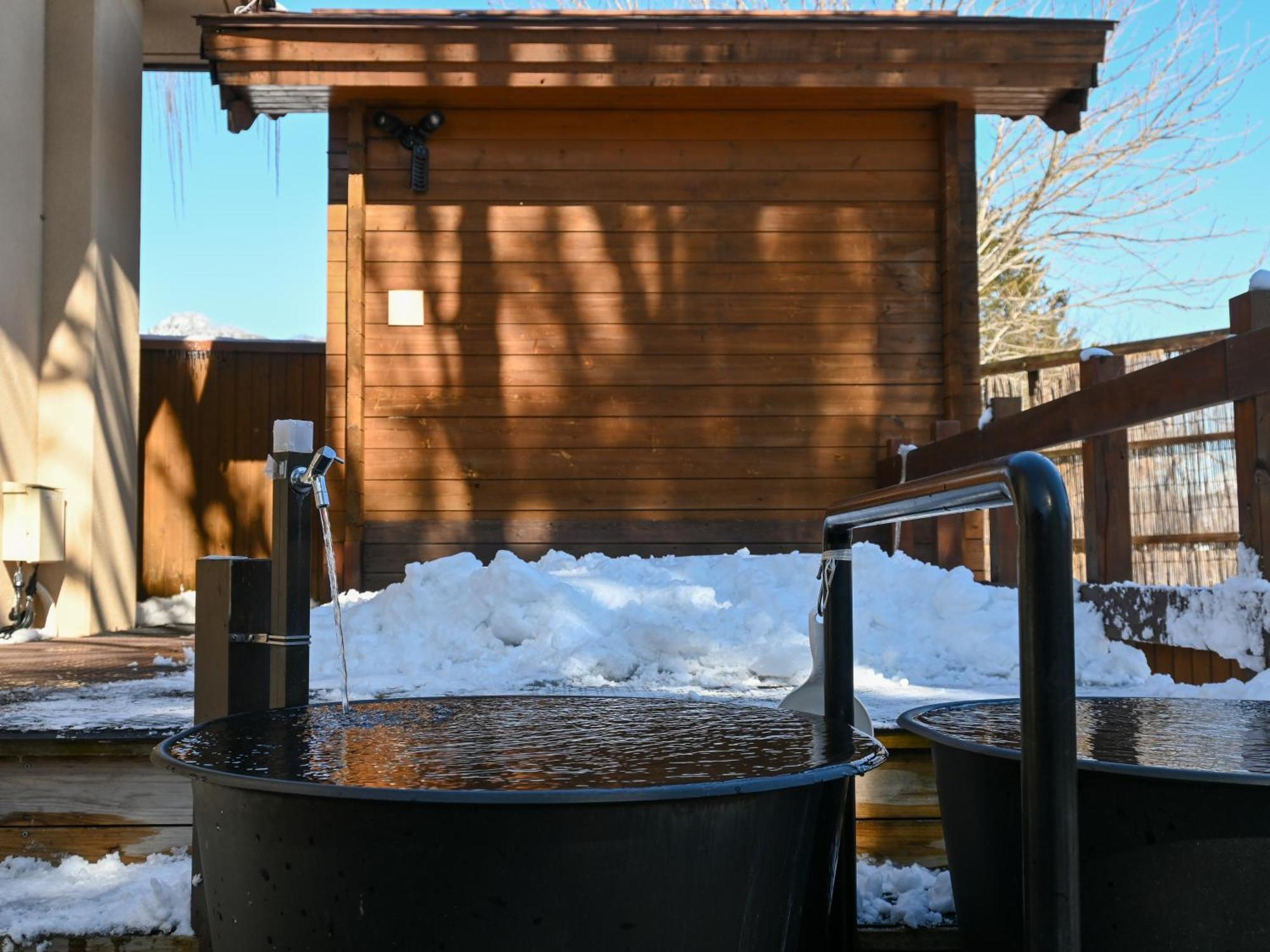 Hotel Goryukan Hakuba Bagian luar foto
