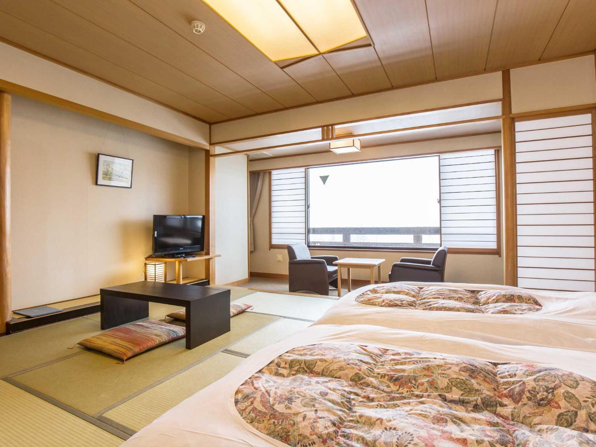 Hotel Goryukan Hakuba Bagian luar foto